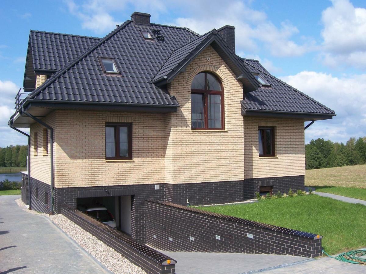 Domwigierski: Lakeside Comfort Farm with Private Beach and Sauna Wysoki Most  Exterior photo